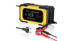 FOXSUR FBC1207E 12V/7A Έξυπνος φορτιστής μπαταριών αυτοκινήτου 7 σταδίων